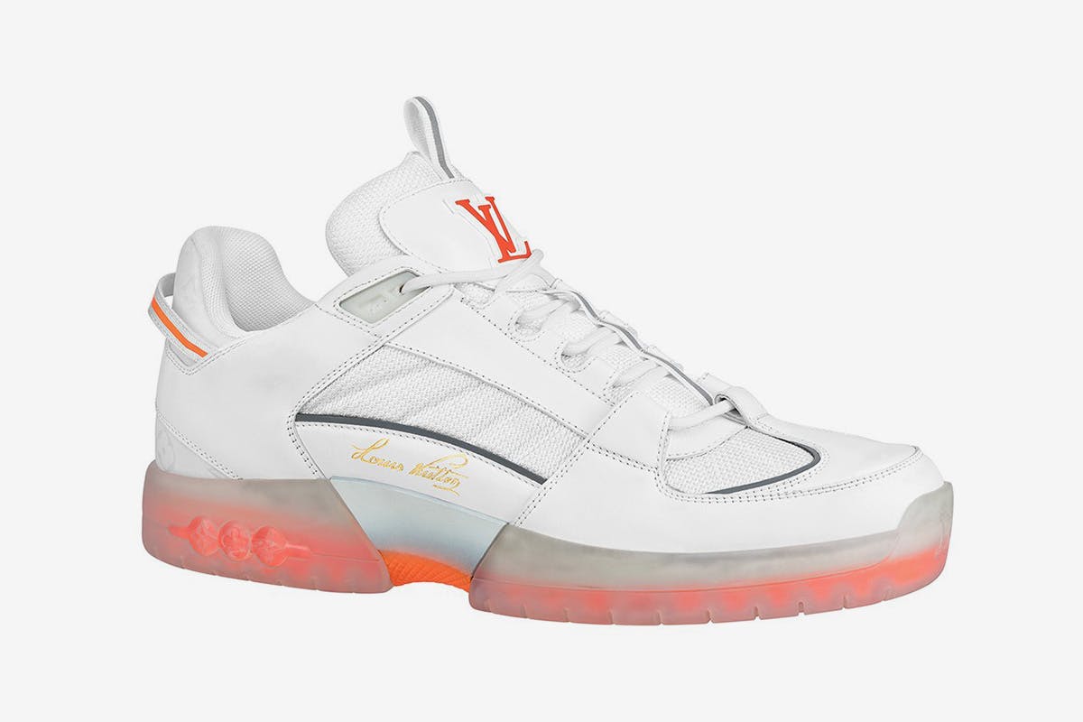 Lucien Clarke's Louis Vuitton Skate Shoe